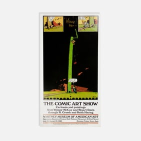 Whitney Museum of American Art, Martin Moskof, The Comic Art Show, Poster