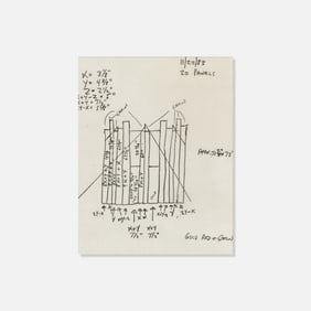 Robert Buecker, Xerox Reduction Sketch