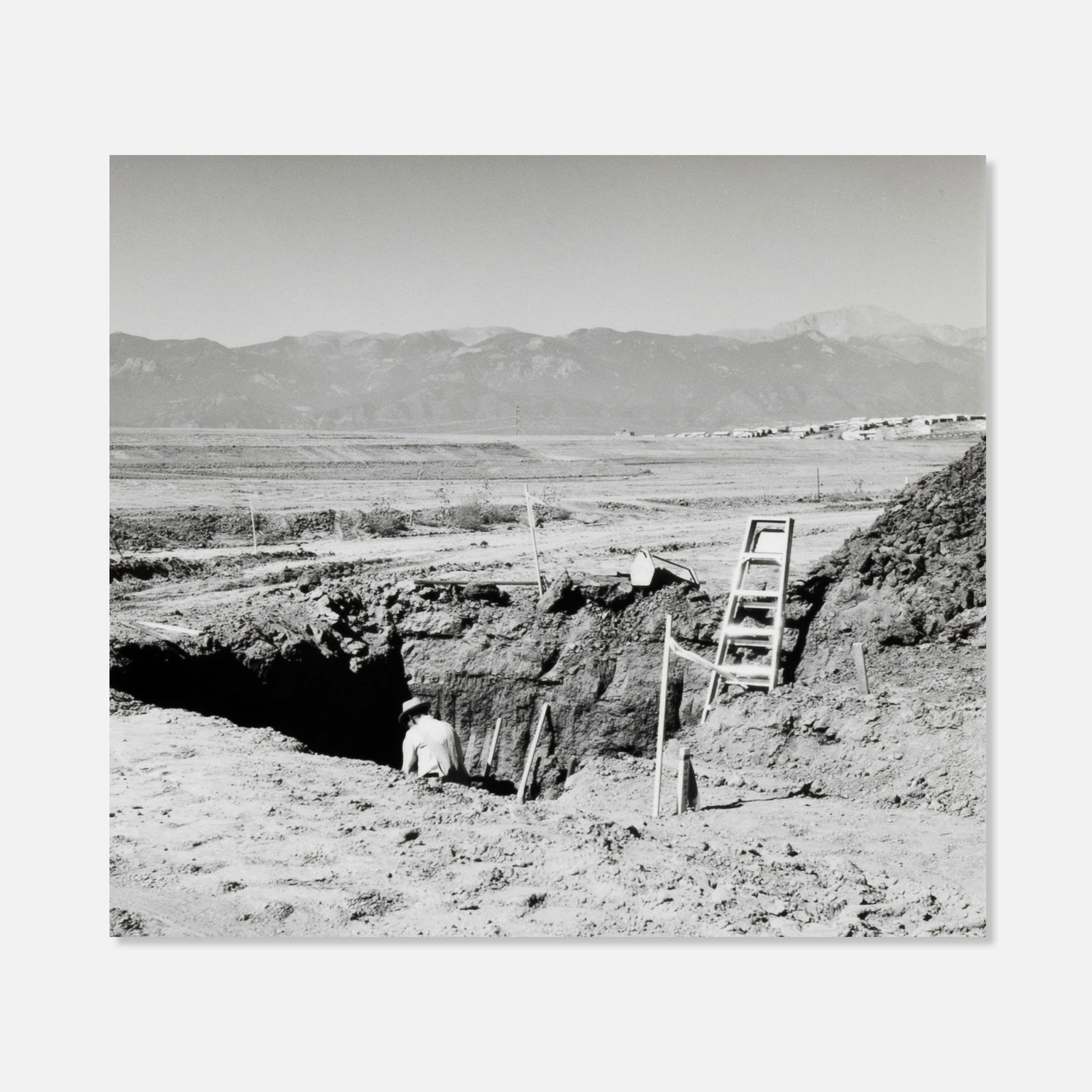 Robert Adams, Basement for a Tract House, Colorado Springs, 1969 (1 of 3)