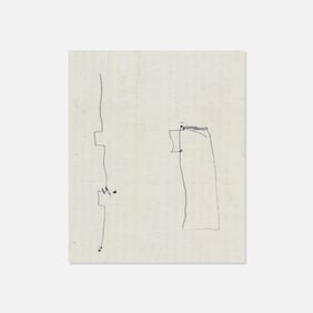 Naum Gabo, Sketch for De Bijenkorf Department Store Sculpture
