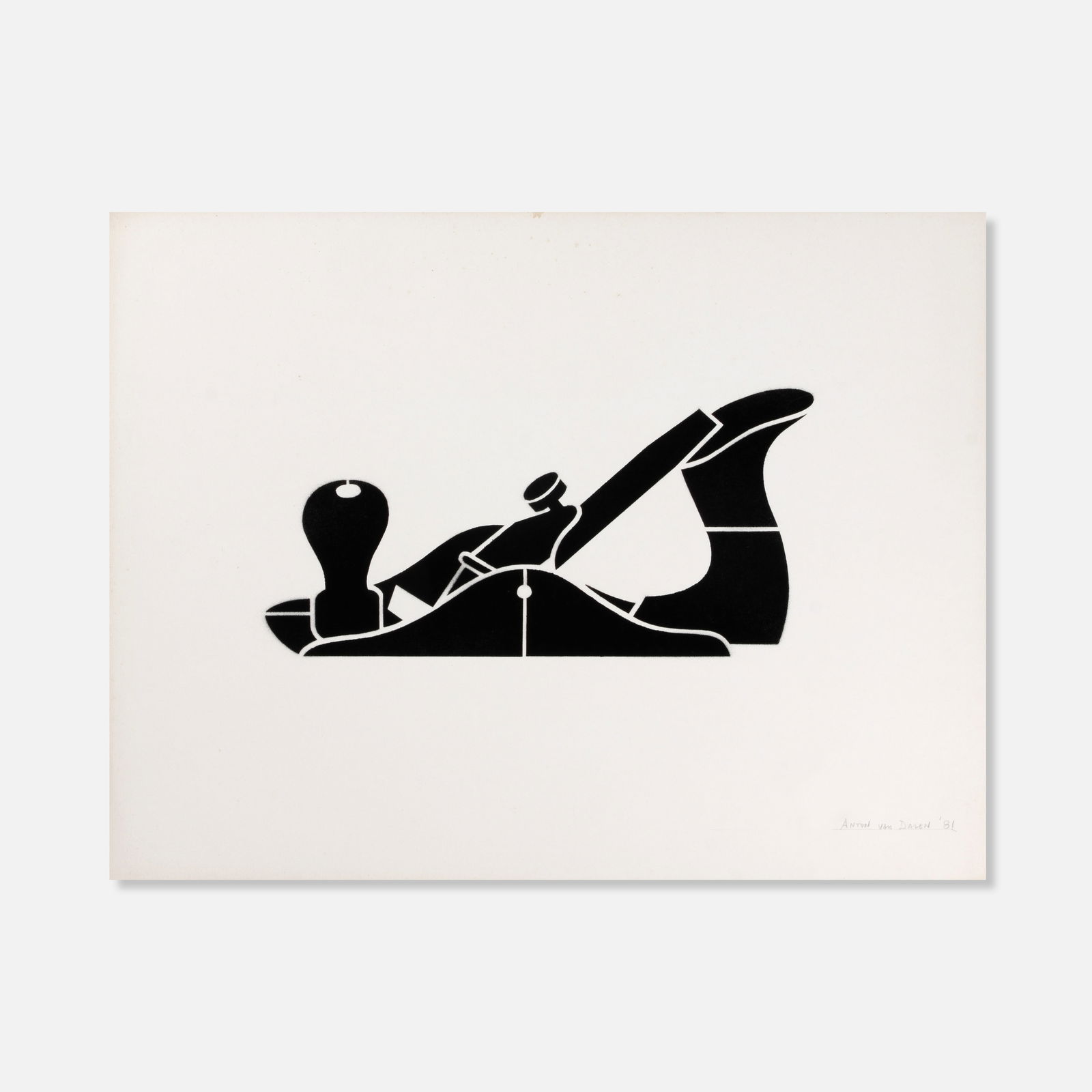 Anton van Dalen, Untitled (Handplane) (1 of 1)