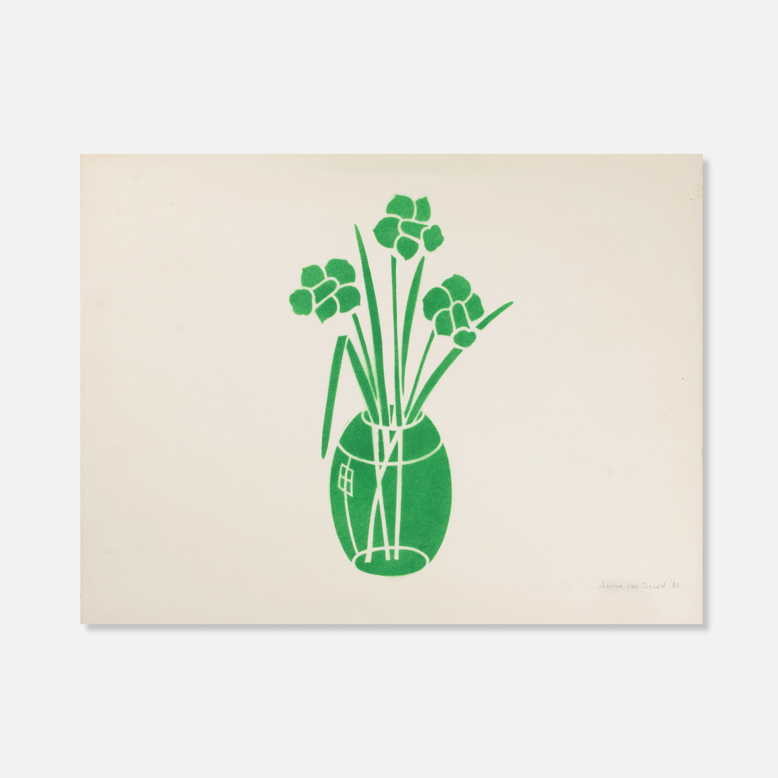 Anton van Dalen, Untitled (Vase) (1 of 1)