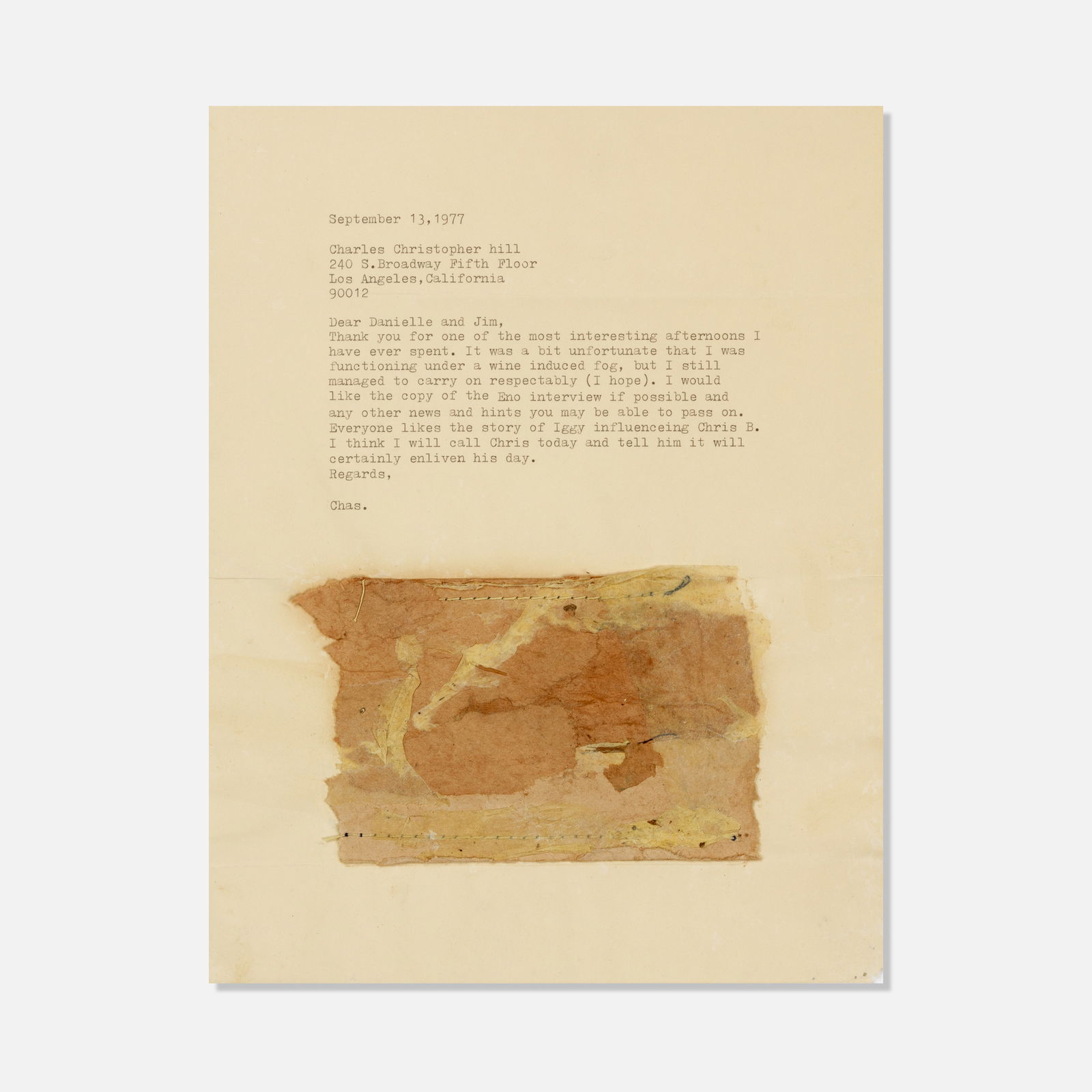 Charles Christopher Hill, Untitled (1 of 2)