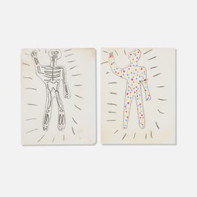 Outsider, Two Drawings