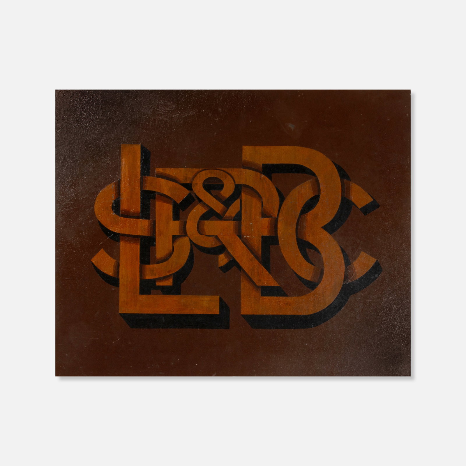 LSR & BC, Trade Sign: USA, Early 20th century 17" x 21" paint on board Pickup and shipping from Treadwell, NY. Alternative shipping options available upon request.