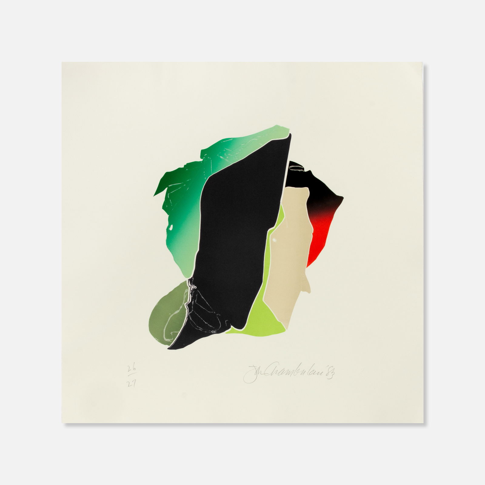 John Chamberlain, After Three Cornered Desire (1 of 3)