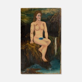 Outsider, Woman on Riverbank