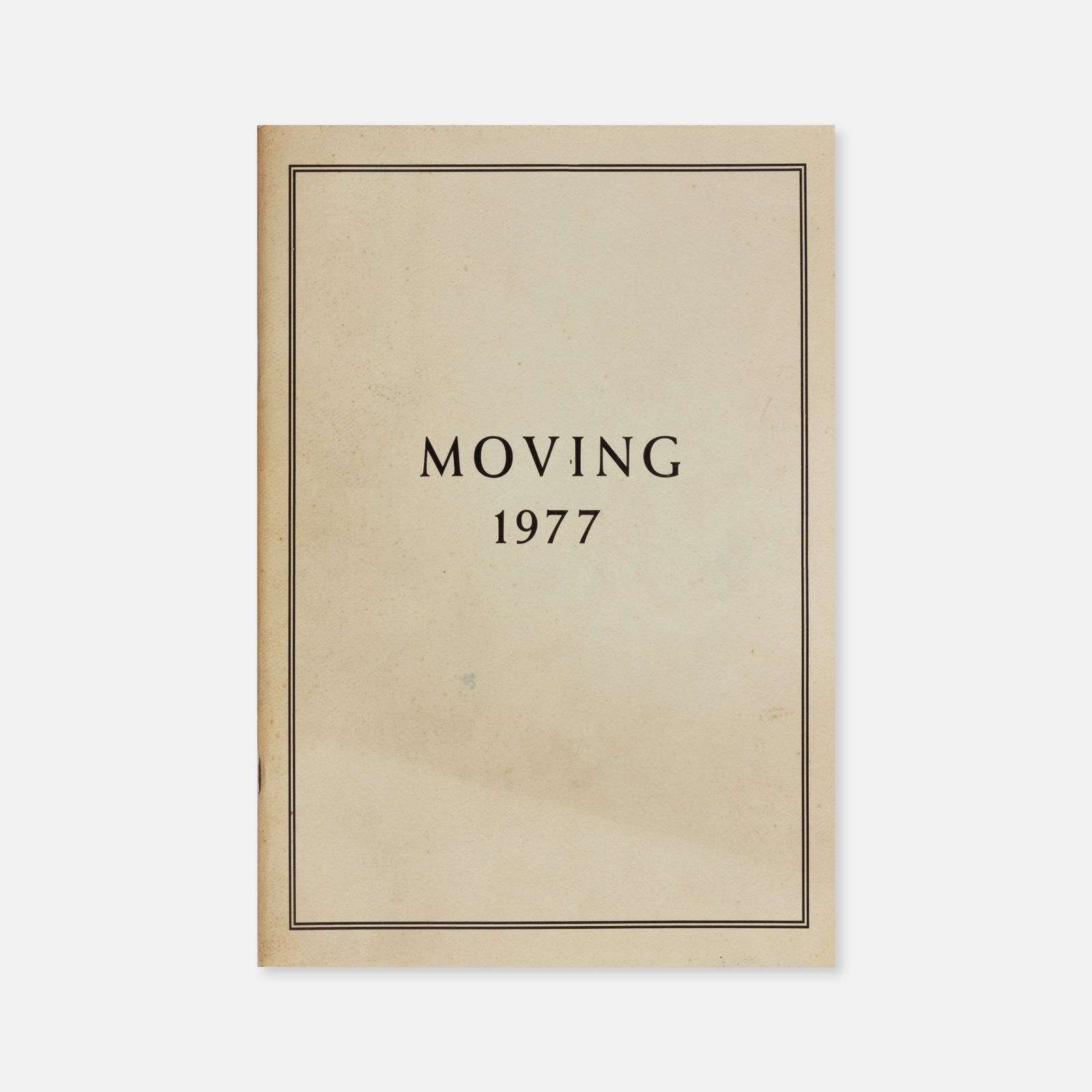 Hal Bromm Gallery, Moving, Signed and Inscribed