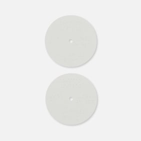Christian Marclay, Untitled (Braille Record Labels)