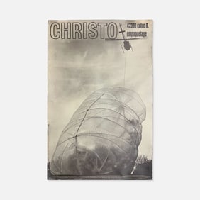 Christo & Jeanne-Claude, 42,390 Cubic Feet Empaquetage Poster