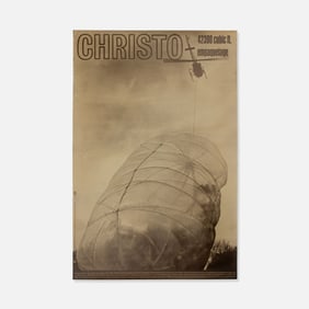 Christo & Jeanne-Claude, 42,390 Cubic Feet Empaquetage Poster