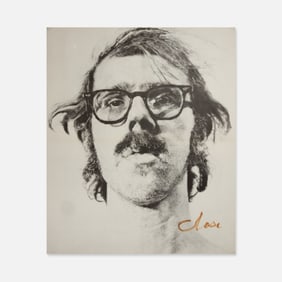 Chuck Close, Bykert Gallery, Signed Poster