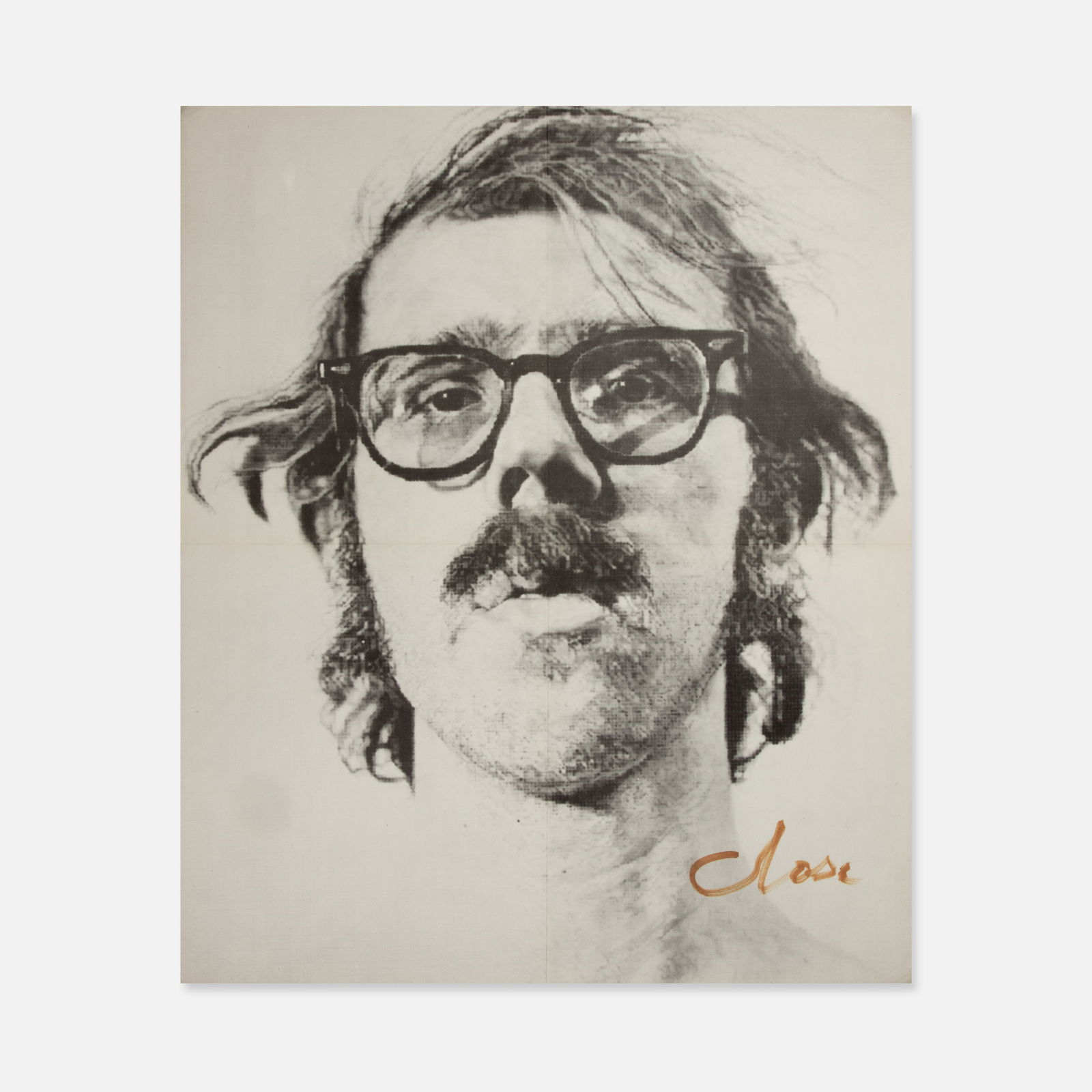 Chuck Close, Bykert Gallery, Signed Poster (1 of 1)