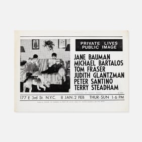 Public Image, Scott Rossi (Curator), Private Lives Poster