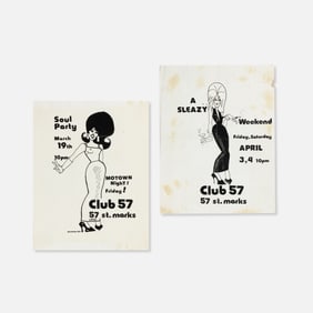 Club 57, Two Party Flyers