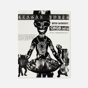 Reagan Youth, CBGB, Flyer