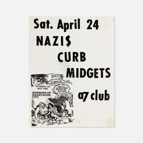 Nazi$, et al., A7, Flyer