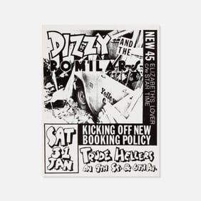 Dizzy and The Romilars, Trude Hellers, Flyer