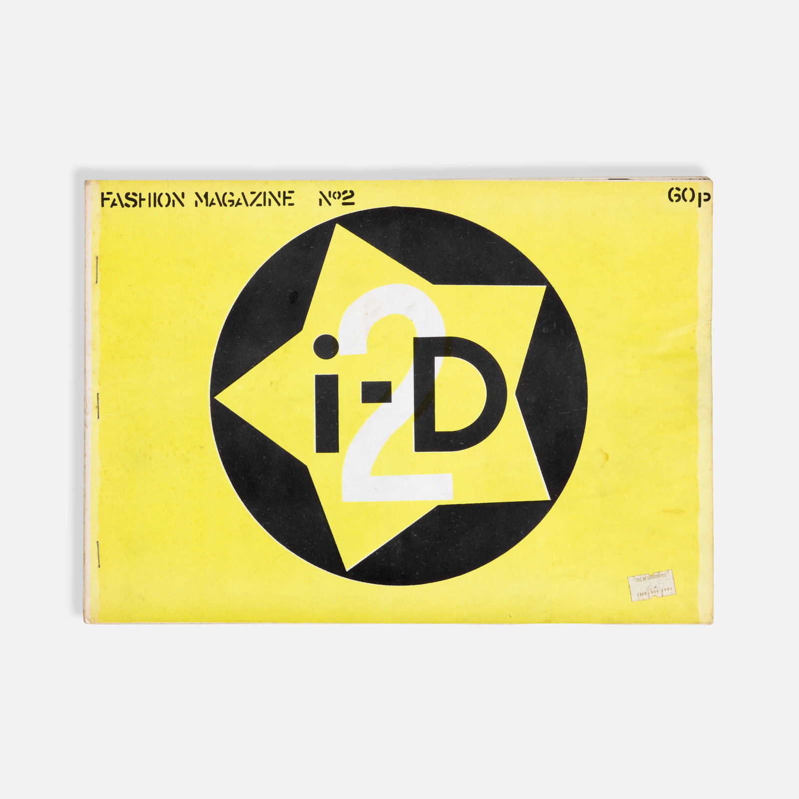 Terry Jones (Editor), i-D Magazine No. 2 (1 of 4)