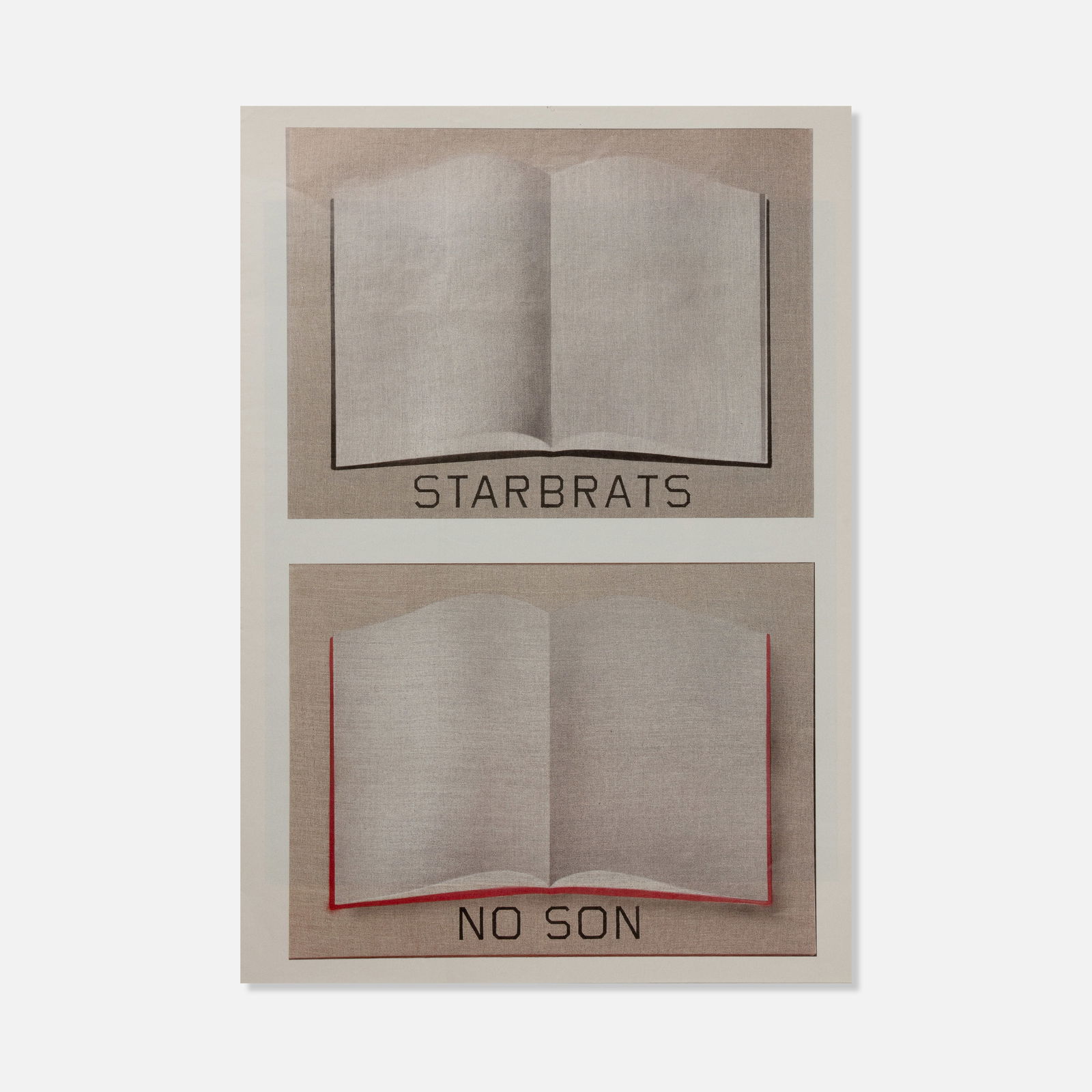 Ed Ruscha, Agnes B., Point d'Ironie 37: Paris, 2005 17” x 24” offset lithograph on newsprint This work serves as the thirty-seventh installment of the periodical Point d'ironie, edited by Hans-Ulrich Obrist and Carrie Pitto for