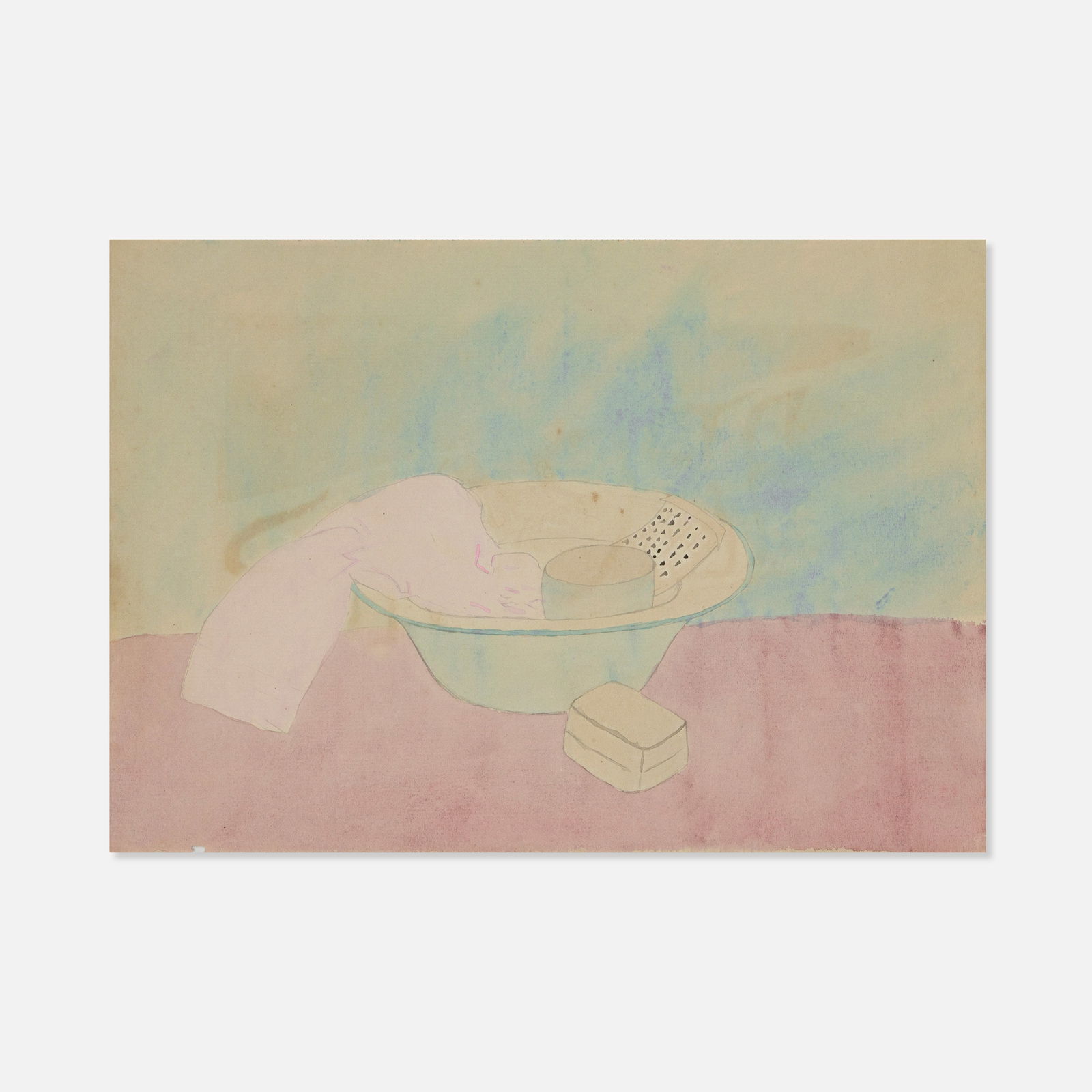 Anonymous, Japanese, Still Life Watercolor (1 of 1)