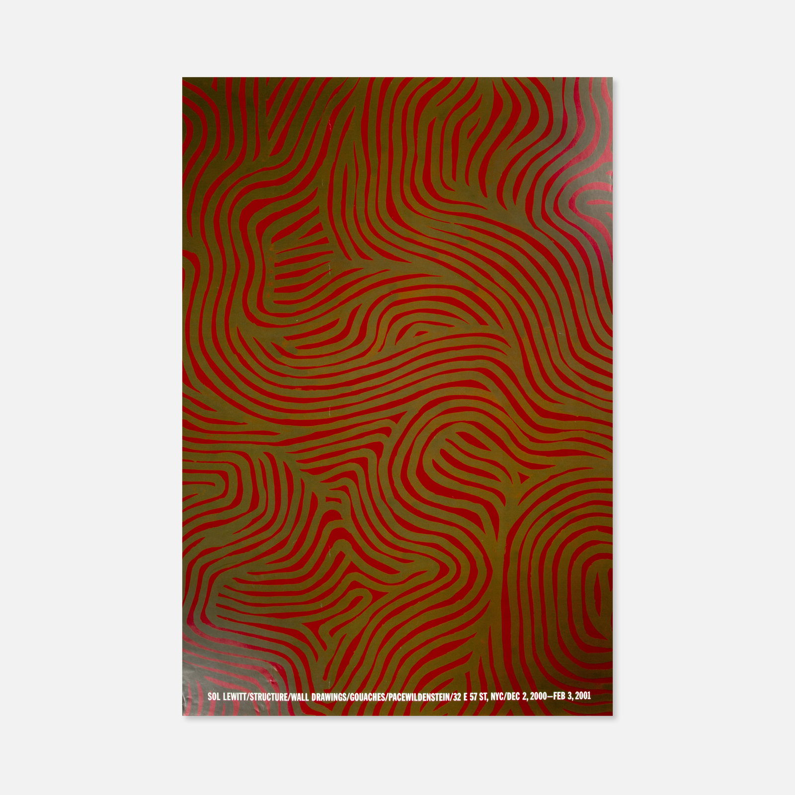 Sol Lewitt, PaceWildenstein, Exhibition Poster (1 of 1)