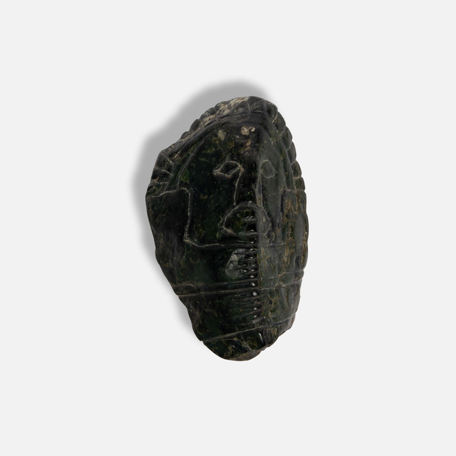 Unknown, Carved Fetish: Unknown 5" x 2 1/2" x 2 1/2" stone This item is located in our Treadwell, NY warehouse. Pickup and shipping options available upon request.