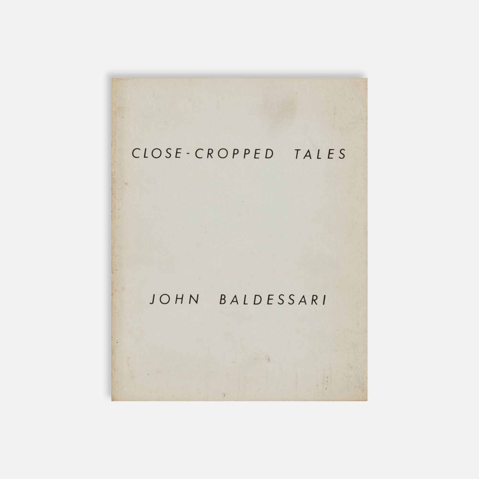 John Baldessari, Close-Cropped Tales (1 of 2)