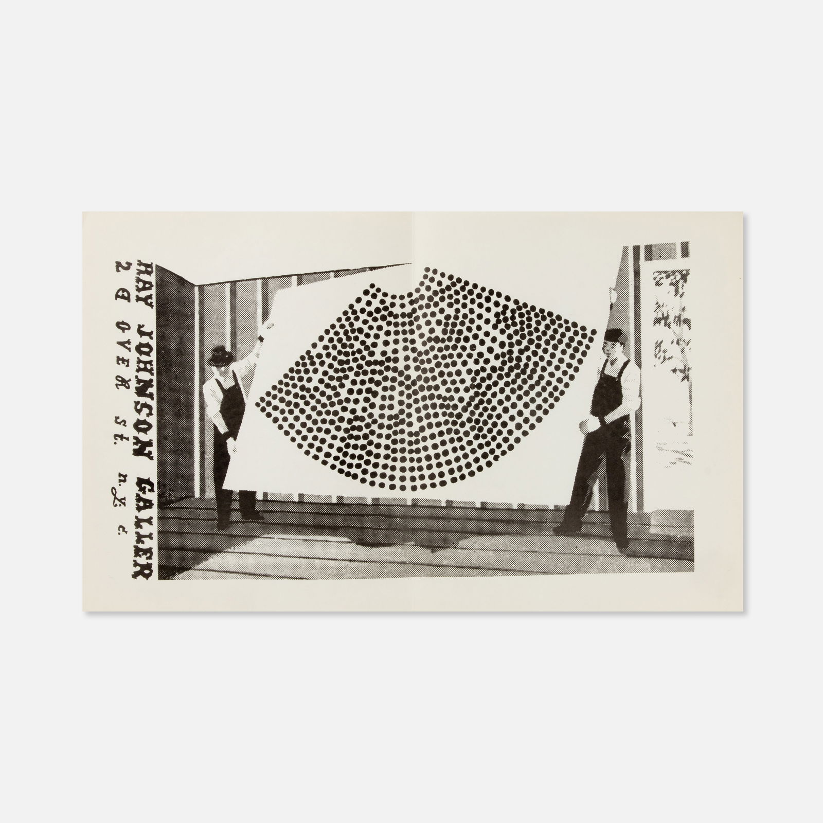 Ray Johnson, Ray Johnson Galler 2D Over St. N.Y.C. (1 of 1)