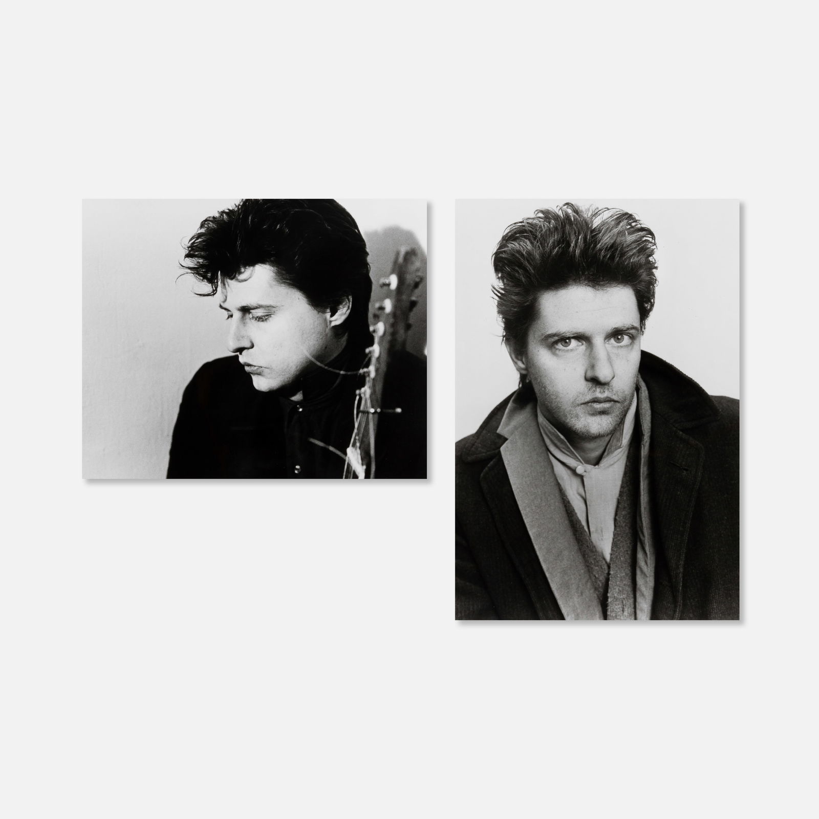 James Hamilton & Paula Court, Two Photographs of Glenn Branca (1 of 3)