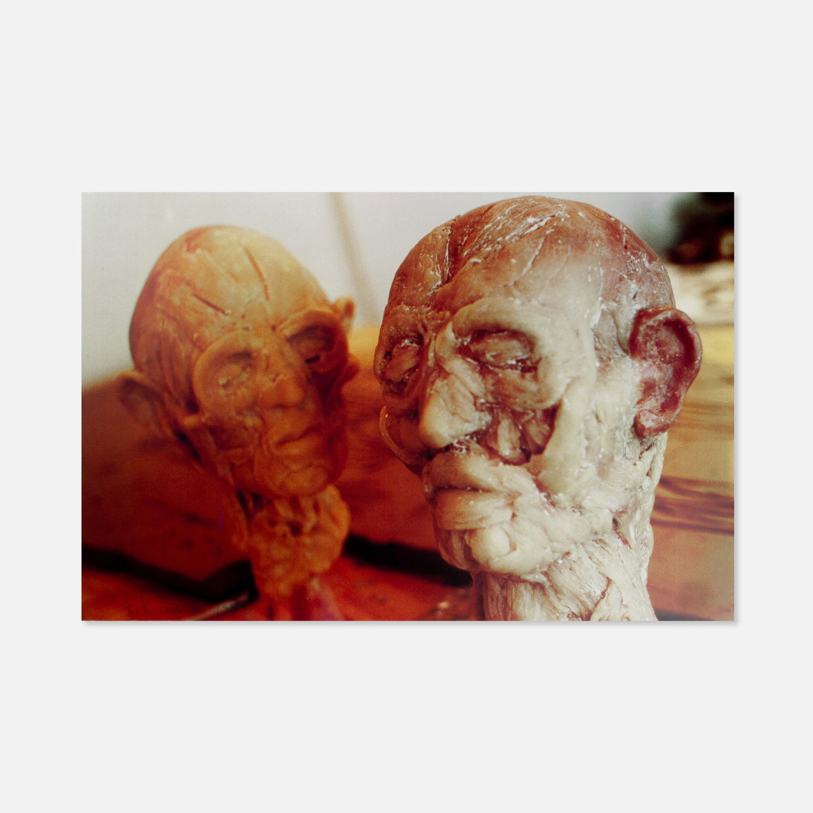 Kiki Smith, Untitled, Signed Poster: USA, 1992 34 7/8" x 23" printed matter Signed and dated in pencil lower left recto [Kiki Smith 1992]. Kiki Smith (American, b. 1954) explores themes of mortality and the human body across various medi