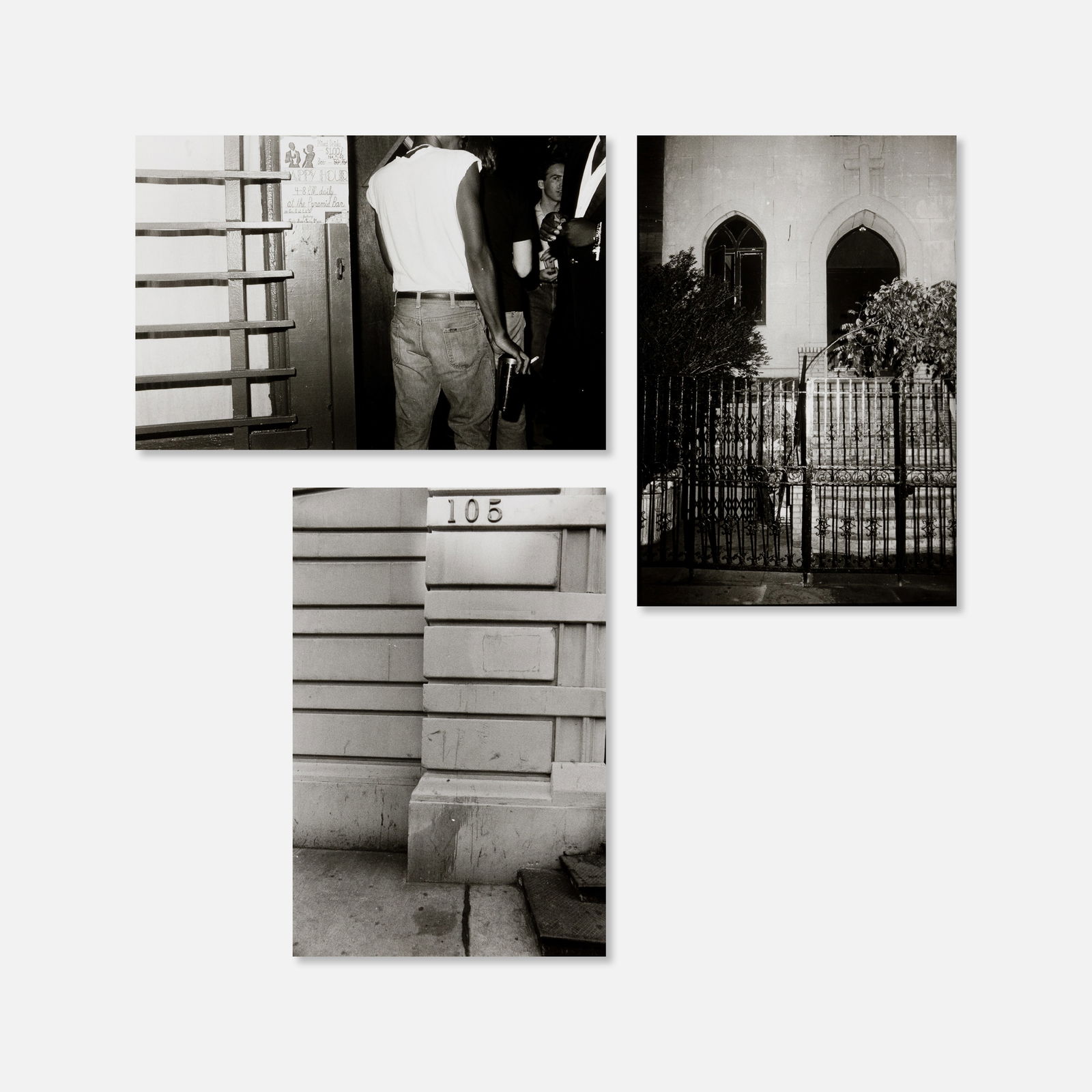 Laurent Monlau, Three Photographs of NYC Clubs (1 of 3)