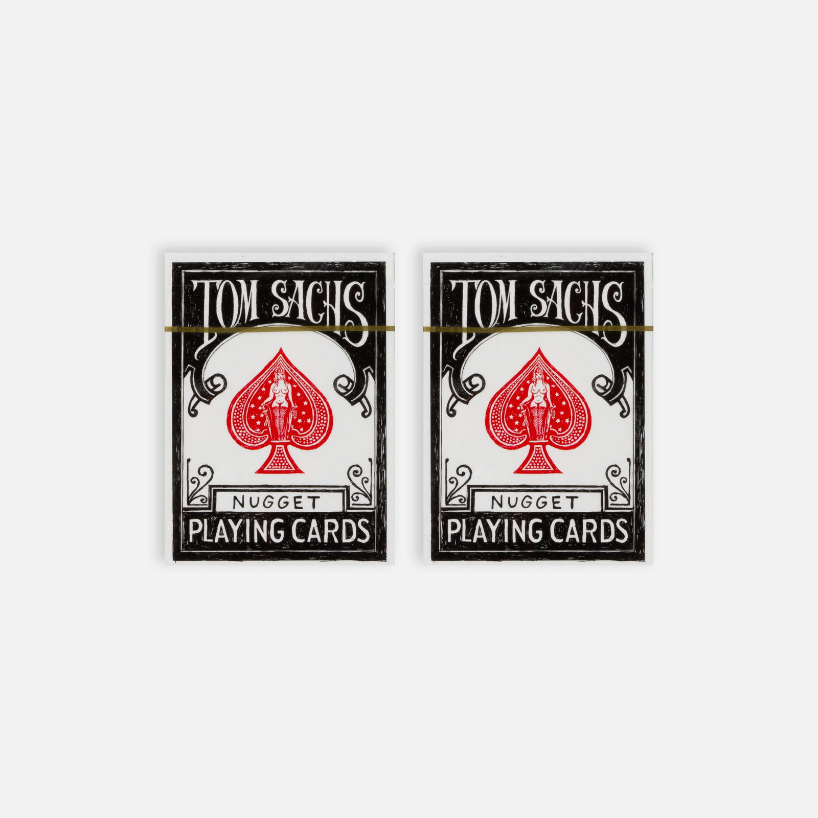 Tom Sachs, Nugget Playing Cards, Two Sealed Decks, 2012 (1 of 1)