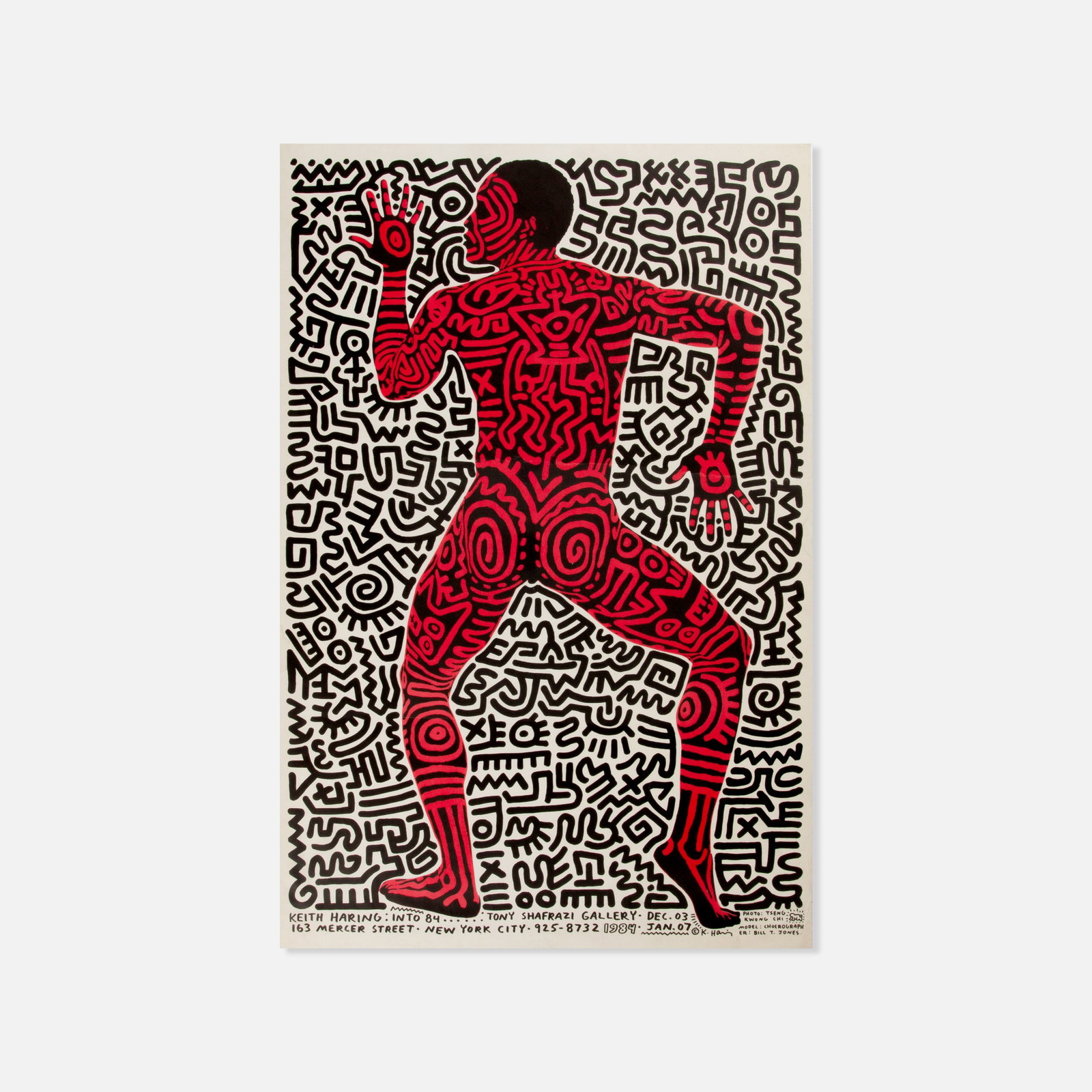 Keith Haring, Tony Shafrazi Gallery, Poster (1 of 1)