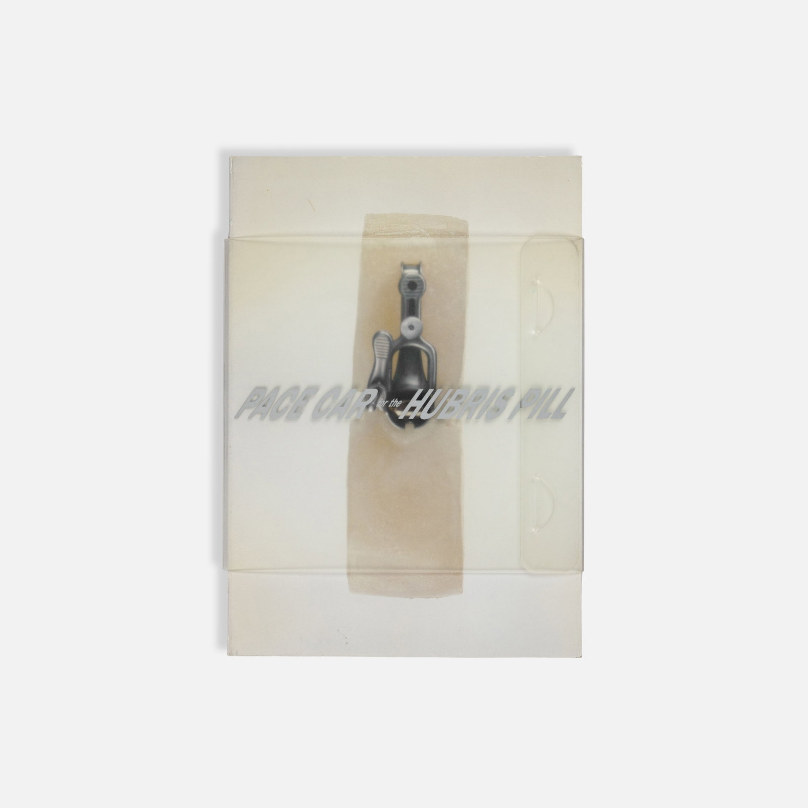 Matthew Barney, Pace Car for the Hubris Pill: Netherlands/USA, 1995 9 1/2" x 6 1/4" printed matter Exhibition catalogue published in conjunction with the 1995 traveling exhibition organized by the Museum Boymans-van Beuningen, Rotterdam,