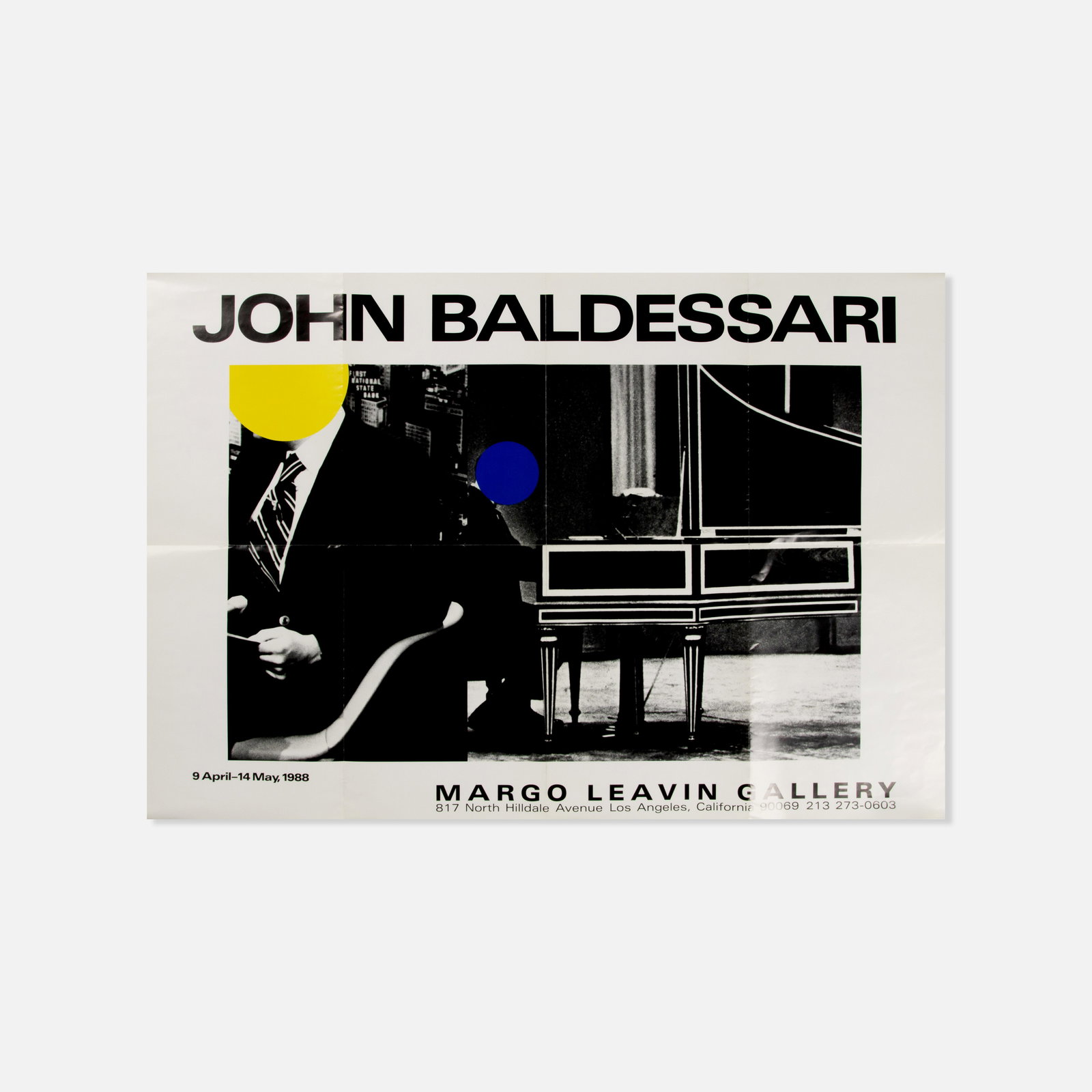 John Baldessari, Margo Leavin Gallery, Poster (1 of 1)