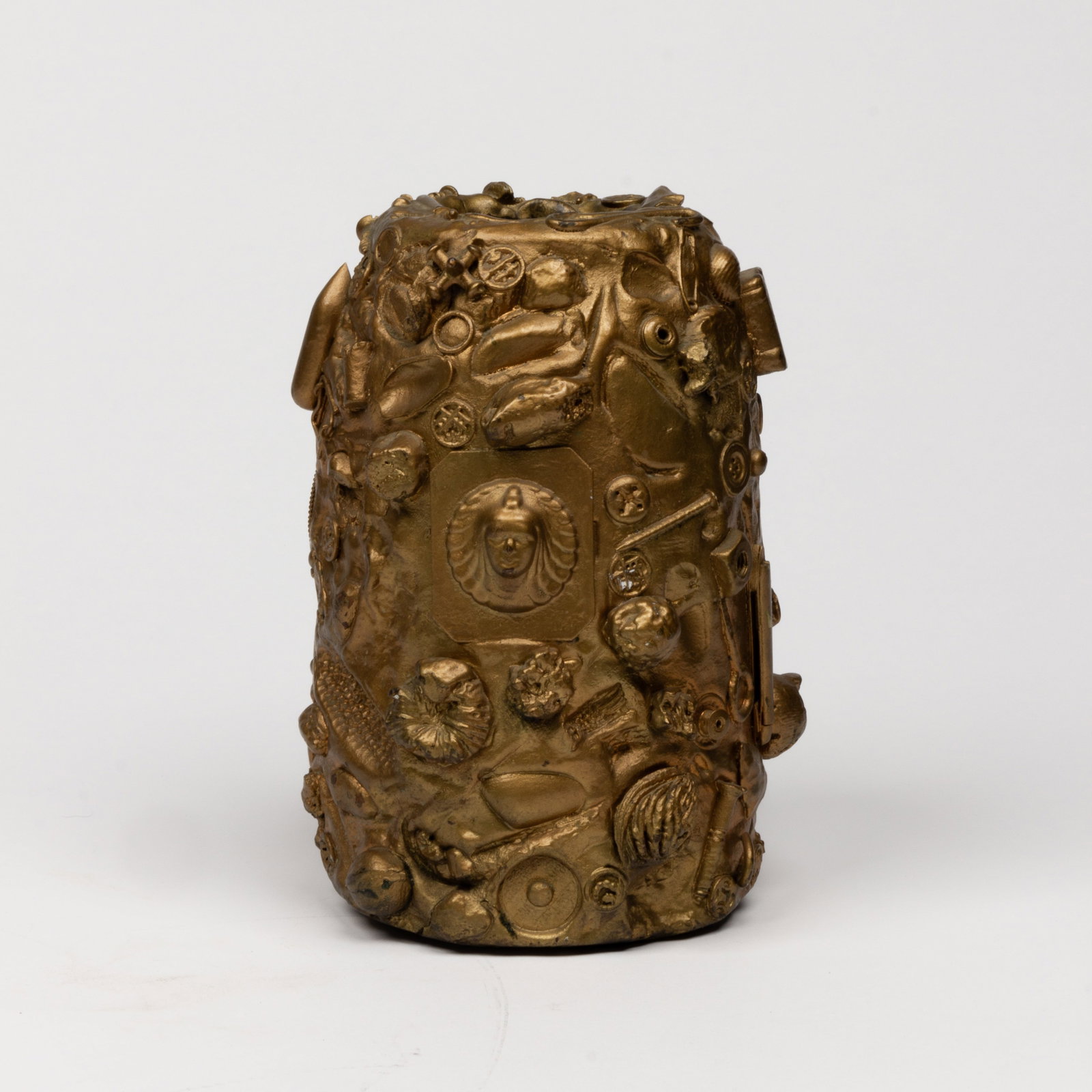 Folk Art, Memory Ware Vase - 4