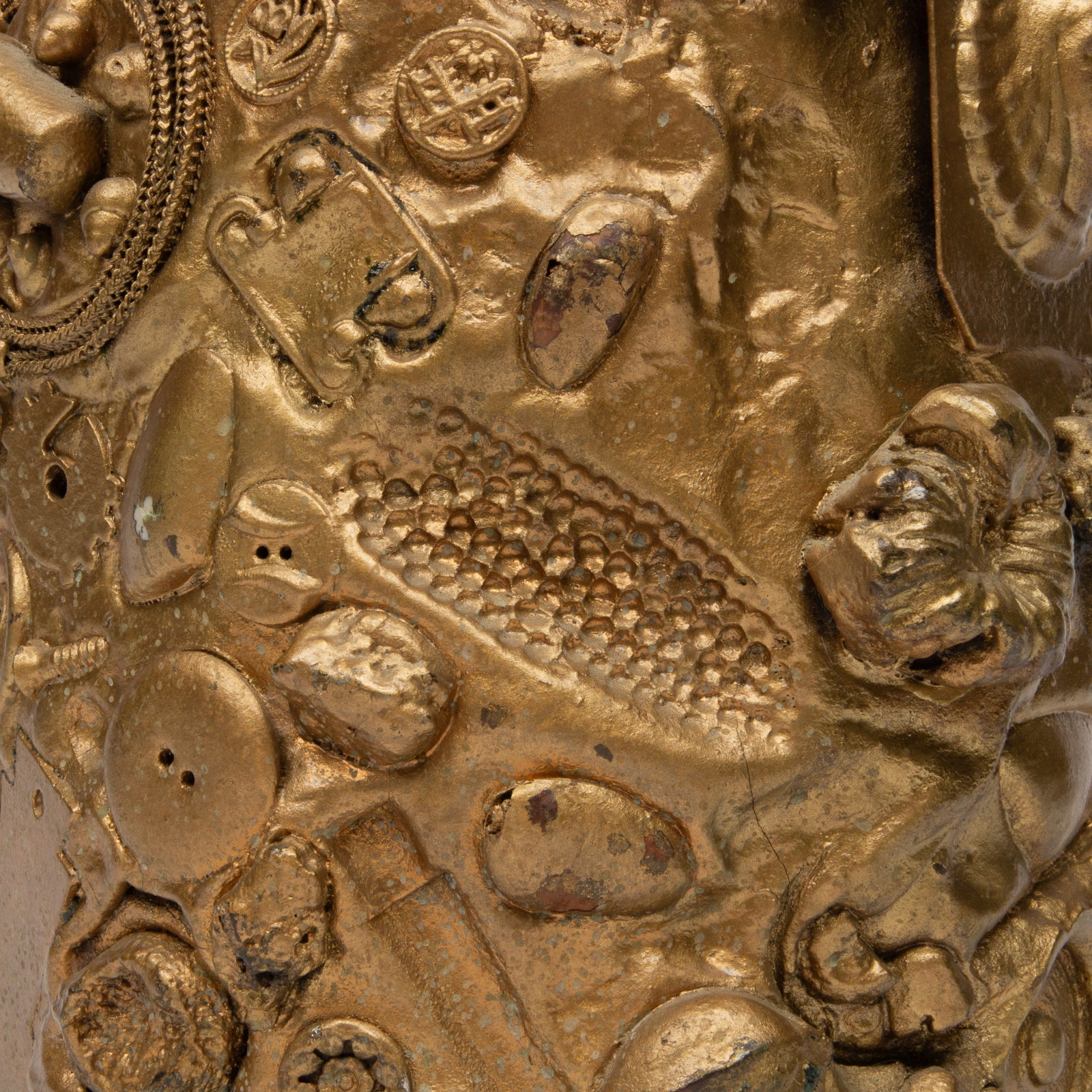 Folk Art, Memory Ware Vase - 5