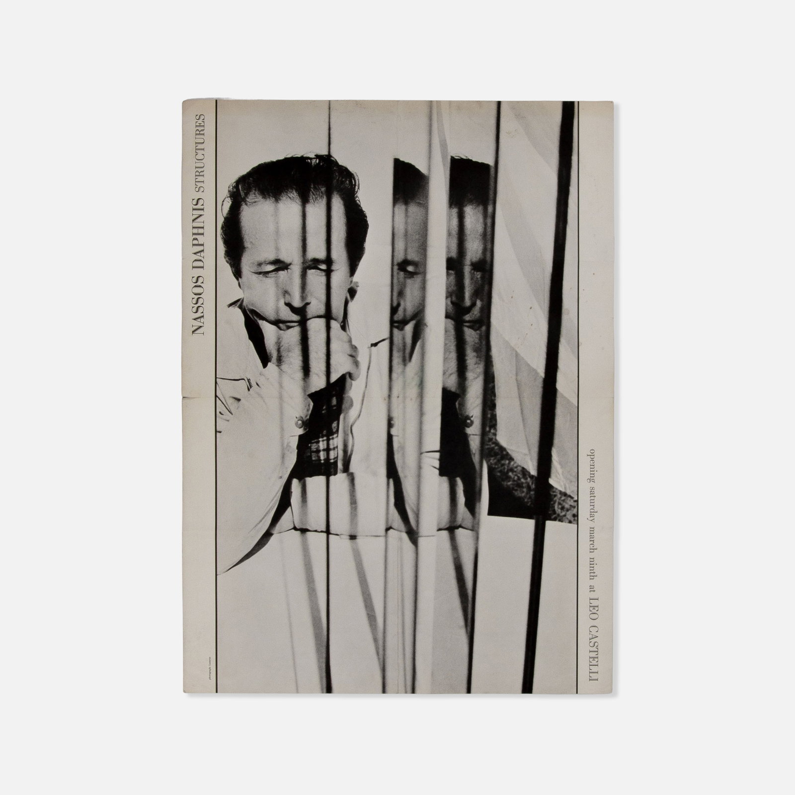 Nassos Daphnis, Leo Castelli, Poster (1 of 1)