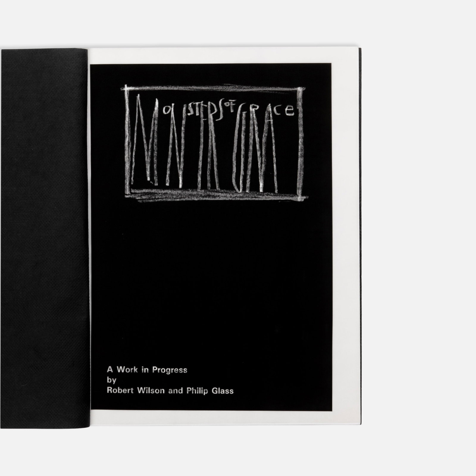 Robert Wilson, Philip Glass, Monsters of Grace, Treatment (1 of 5)