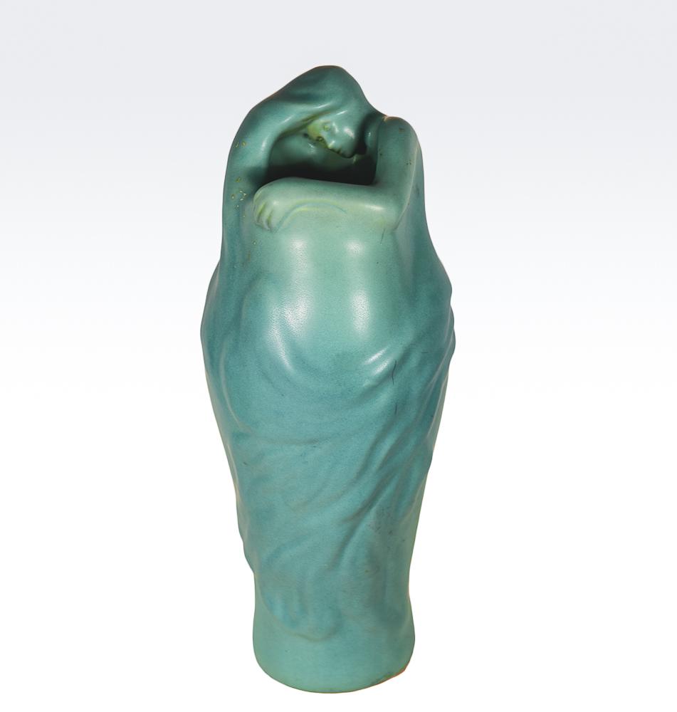 Van Briggle Pottery Lorelei vase (1 of 3)