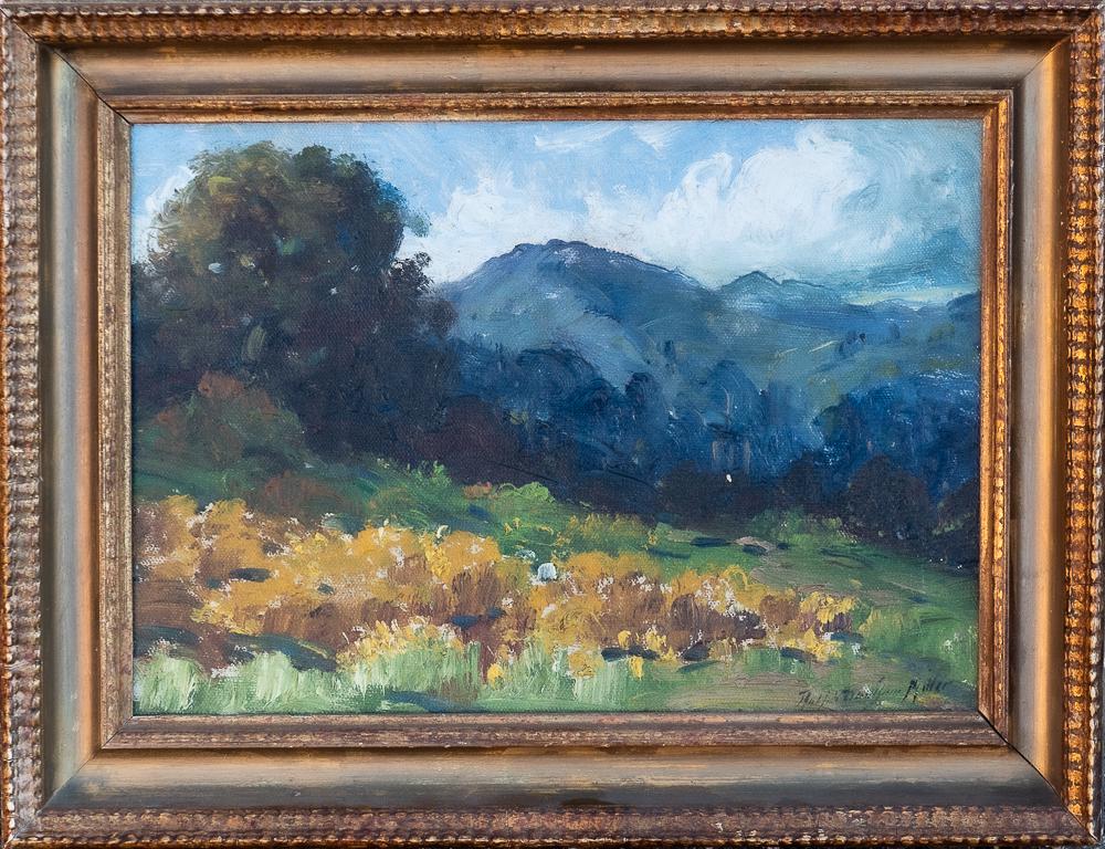 Ralph Davison Miller oil painting Mt. Tamalpais (1 of 3)