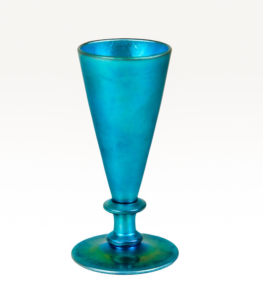 Steuben Blue Aurene Liqueur (1 of 3)