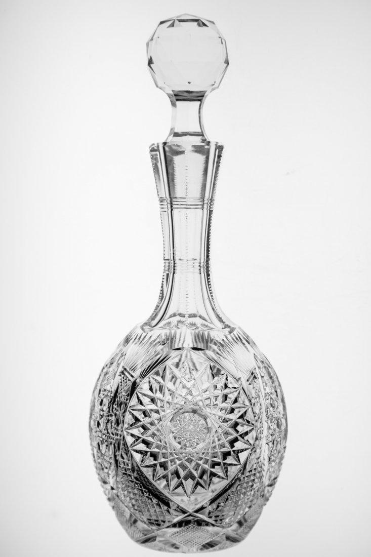 Libbey Puritana Cut Glass Cordial Decanter (1 of 4)