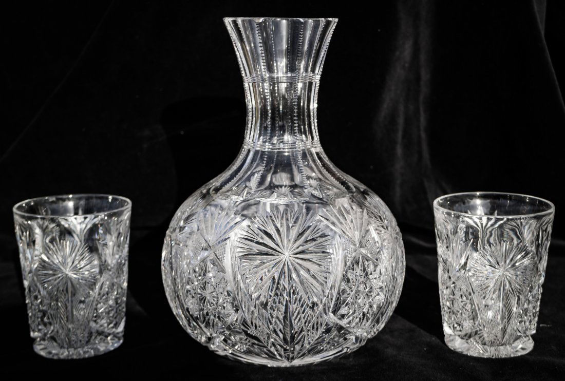 Anderson Oasis Brilliant Cut Glass Water Set (1 of 6)