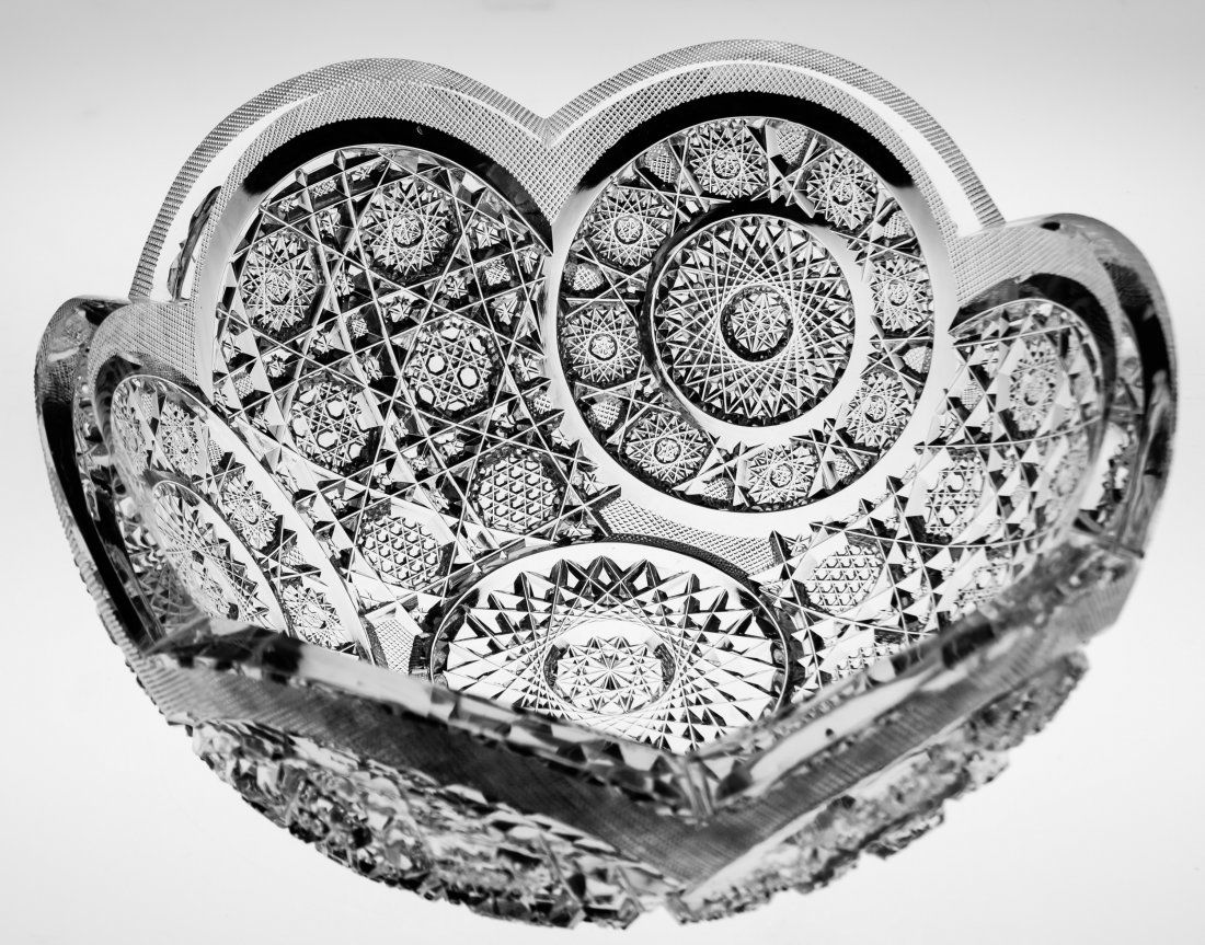 Awesome Taylor Brothers Bellevue Brilliant Cut Glass (1 of 3)