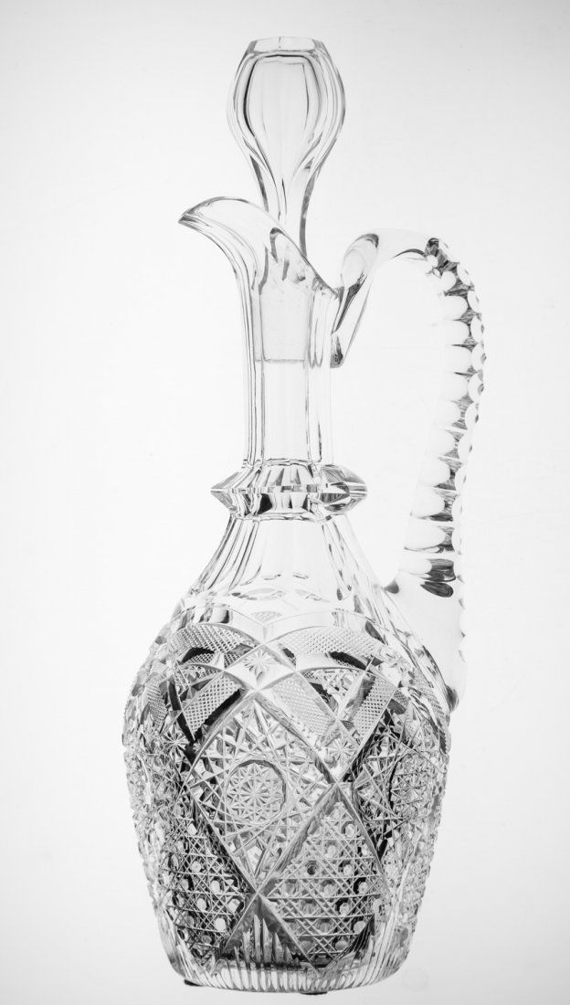 Elmira #17 American Brilliant Cut Glass Decanter (1 of 4)