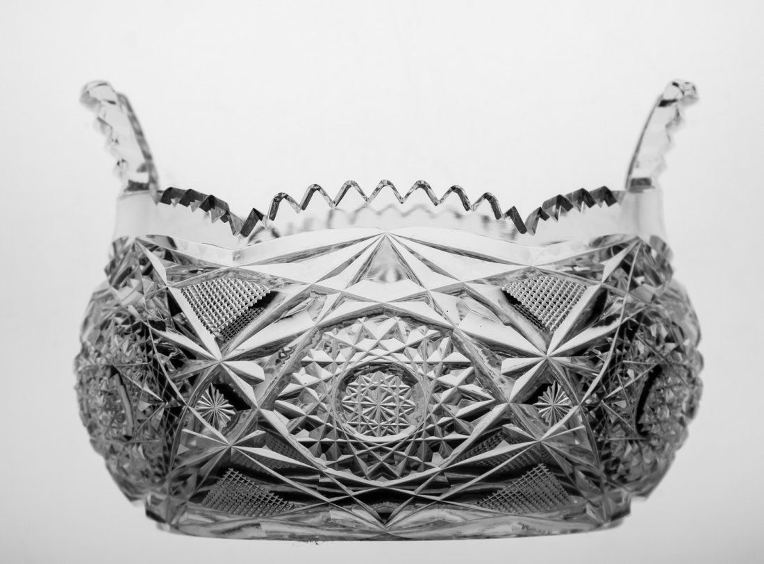 Hawkes Iceland Ice Bucket Brilliant Cut Glass Crystal (1 of 3)