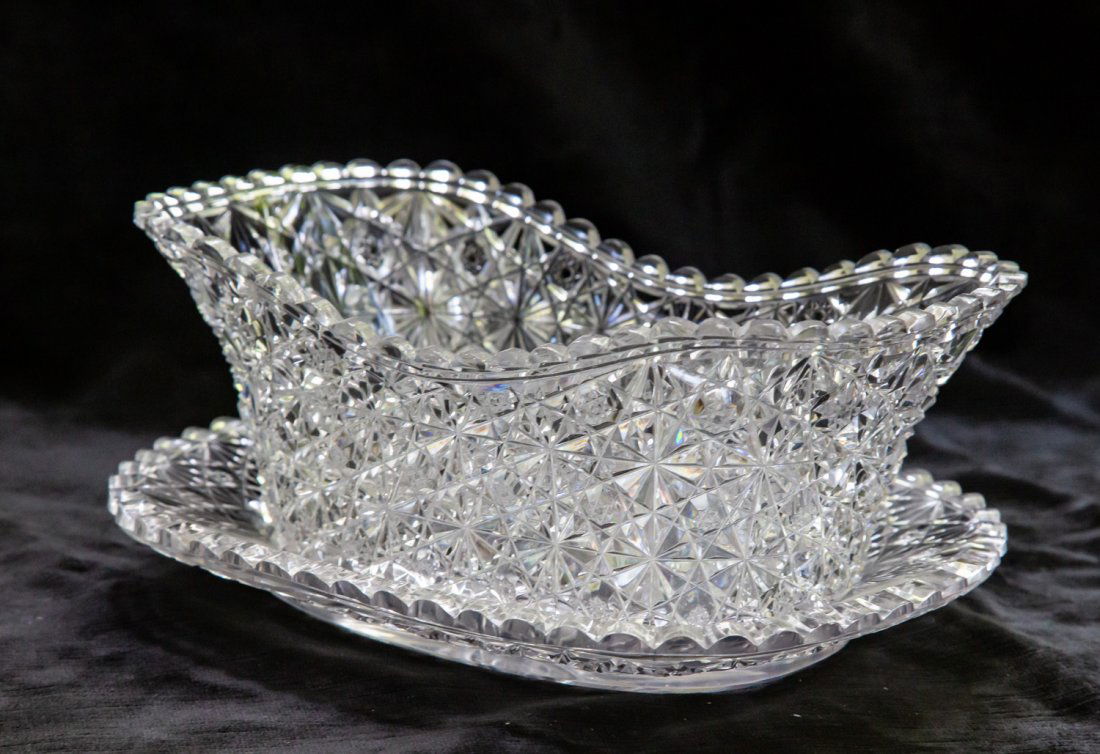 Awesome Dorflinger Brilliante Brilliant Cut Glass Set (1 of 4)