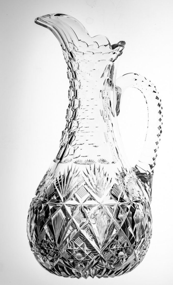 Hawkes Brazilian Milk Jug American Brilliant Cut Glass (1 of 5)